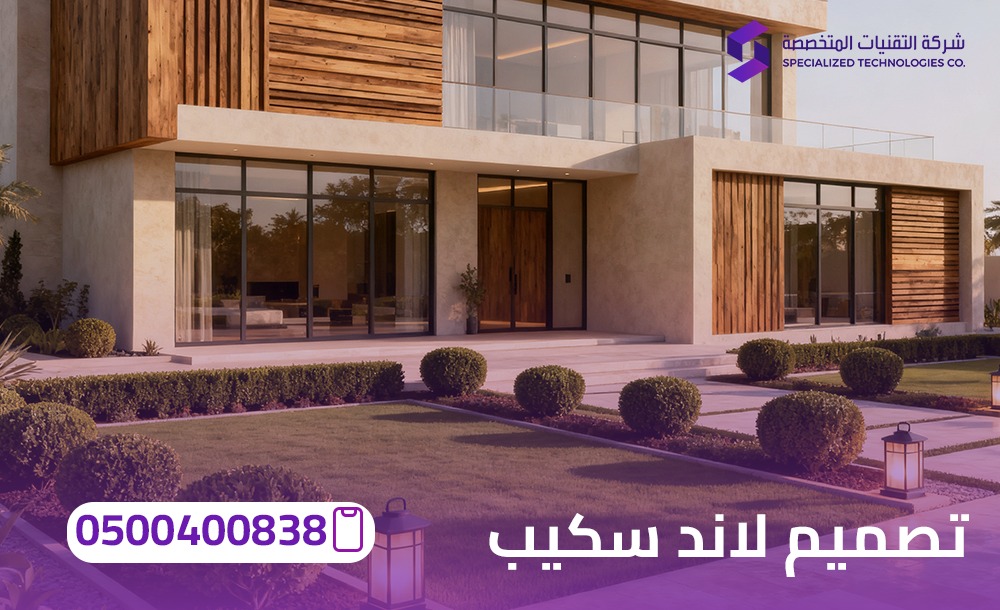 تصميم لاند سكيب