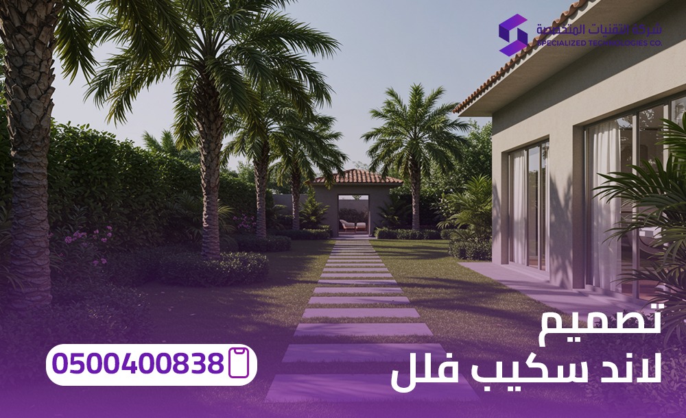 شركة تصميم لاندسكيب